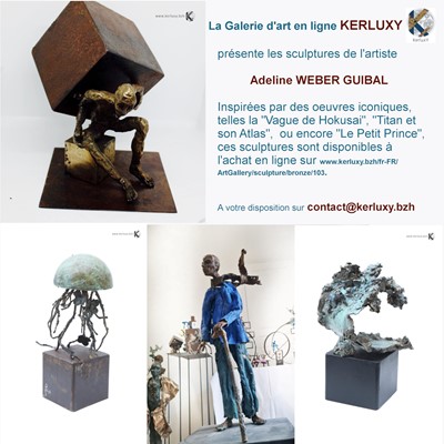 L'artiste Adeline Weber Guibal