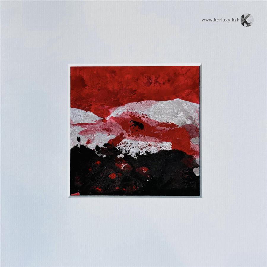 peinture - Ignition, surface tellurique - Giboni Christine