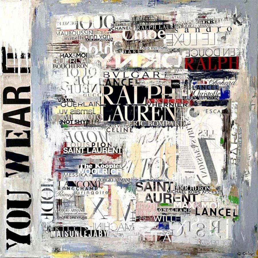 peinture - Marques de Mode - Giboni Christine