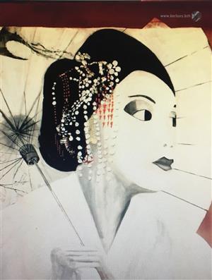painting - GEIKO from Kyoto - Pichon Eric)