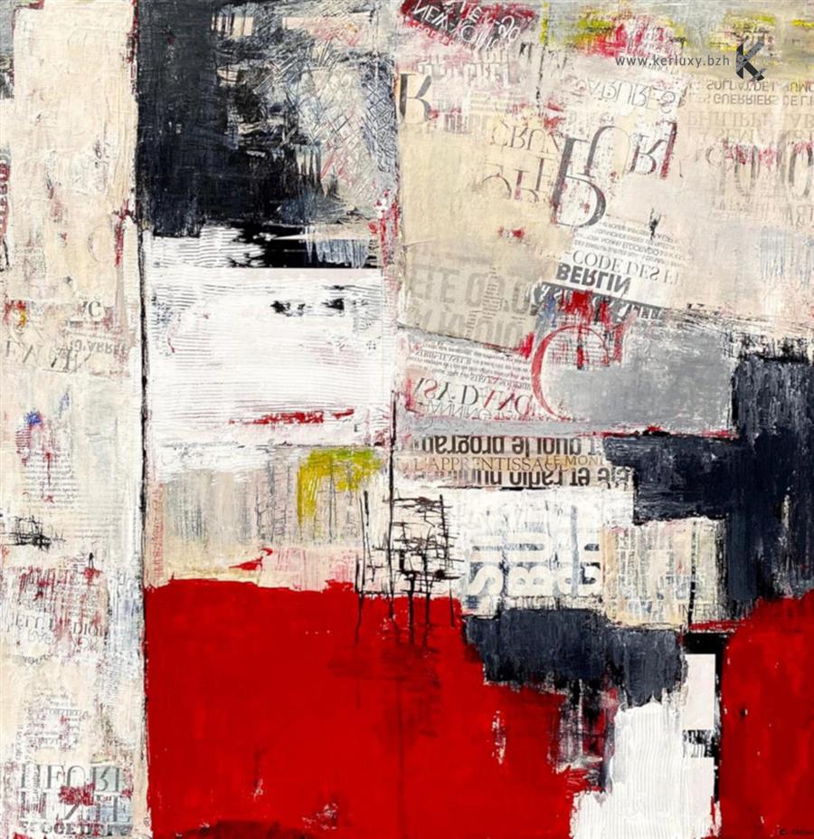 painting - Berlin - Giboni Christine