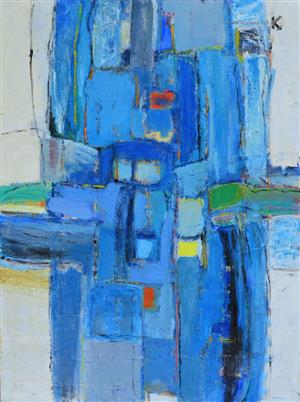 painting - Small Windows - Giboni Christine)
