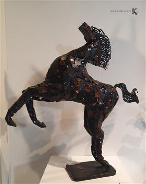 sculpture - Cheval de Troie - Stanko Kristic)