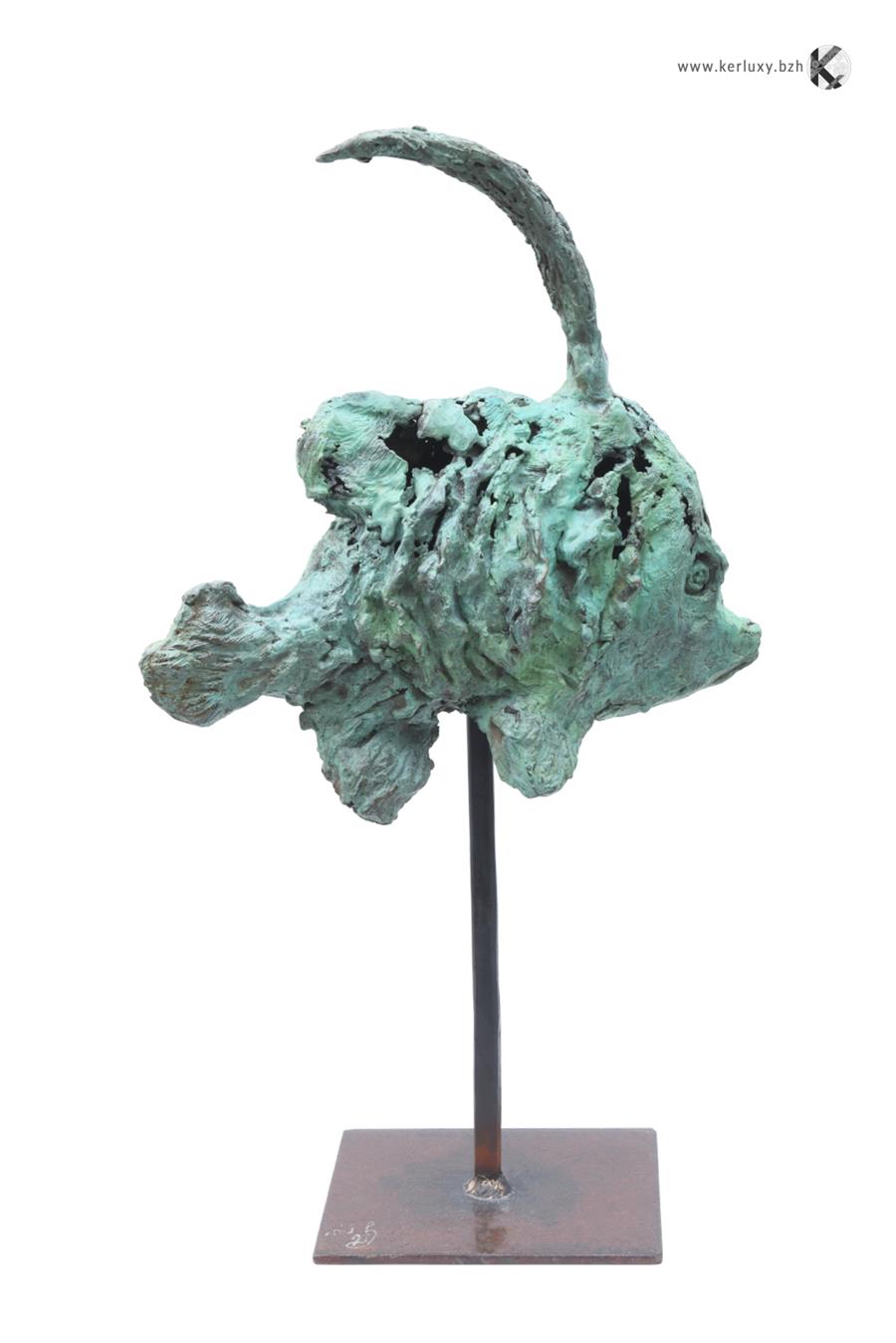 Sculpture - The Abyssal Fish - Weber Guibal Adeline