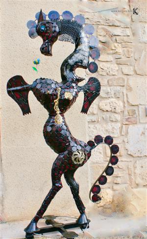 sculpture - Mythological danse - Stanko Kristic)