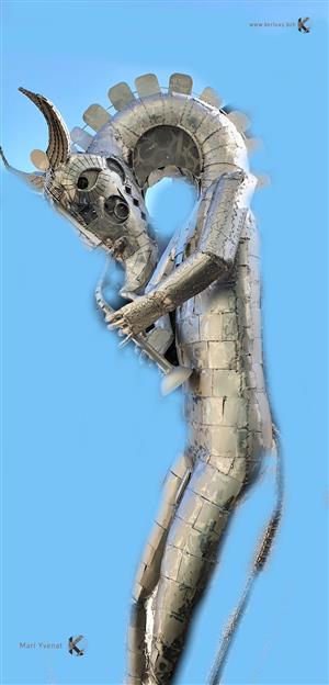 Sculptures d'extérieur - Jardin de Luxe - Le Minotaure - Stanko Kristic)
