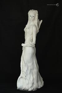 sculpture - Attyra, l'Elfe guerrière  - Mylène La Sculptrice