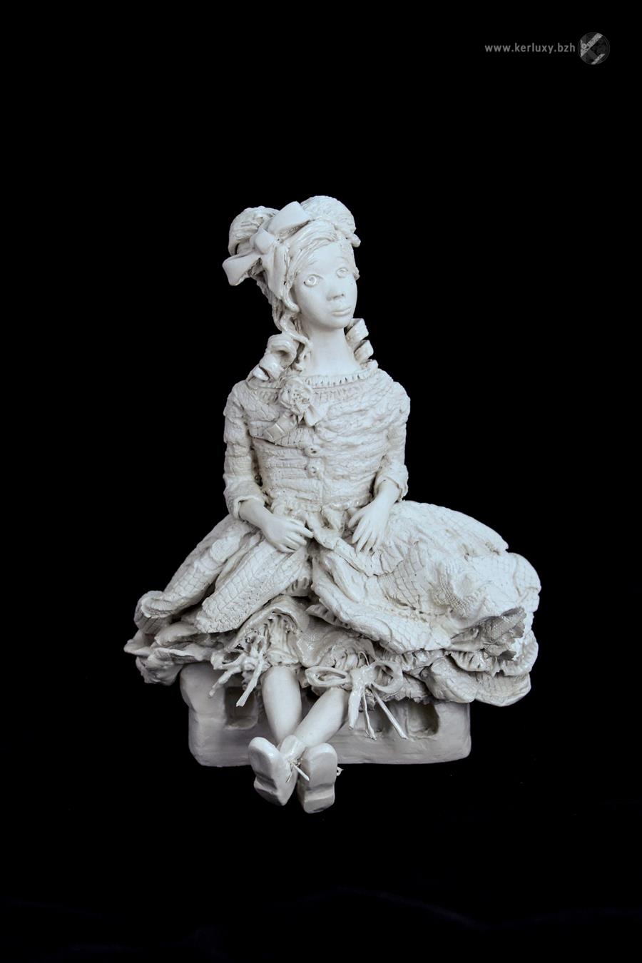 Sculpture - Dolly l'obéissante - Mylène La Sculptrice