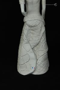 Sculpture - L'Africaine aux 4 anneaux - Mylène La Sculptrice