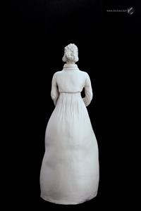 sculpture - La Coréenne en Hanbok - Mylène La Sculptrice