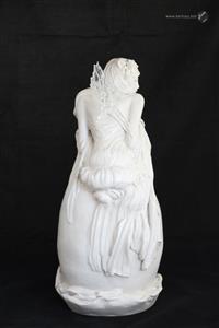 Sculpture - Océanide, la Belle sur l'Oeuf du Dragon - Mylène La Sculptrice